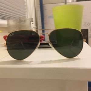 Authentic ray ban aviators
